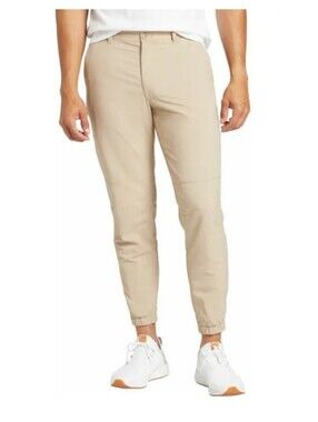 New Alpine Design Men's Trailhead Tech Jogger Pants Tan Size 42 UPF 50+
